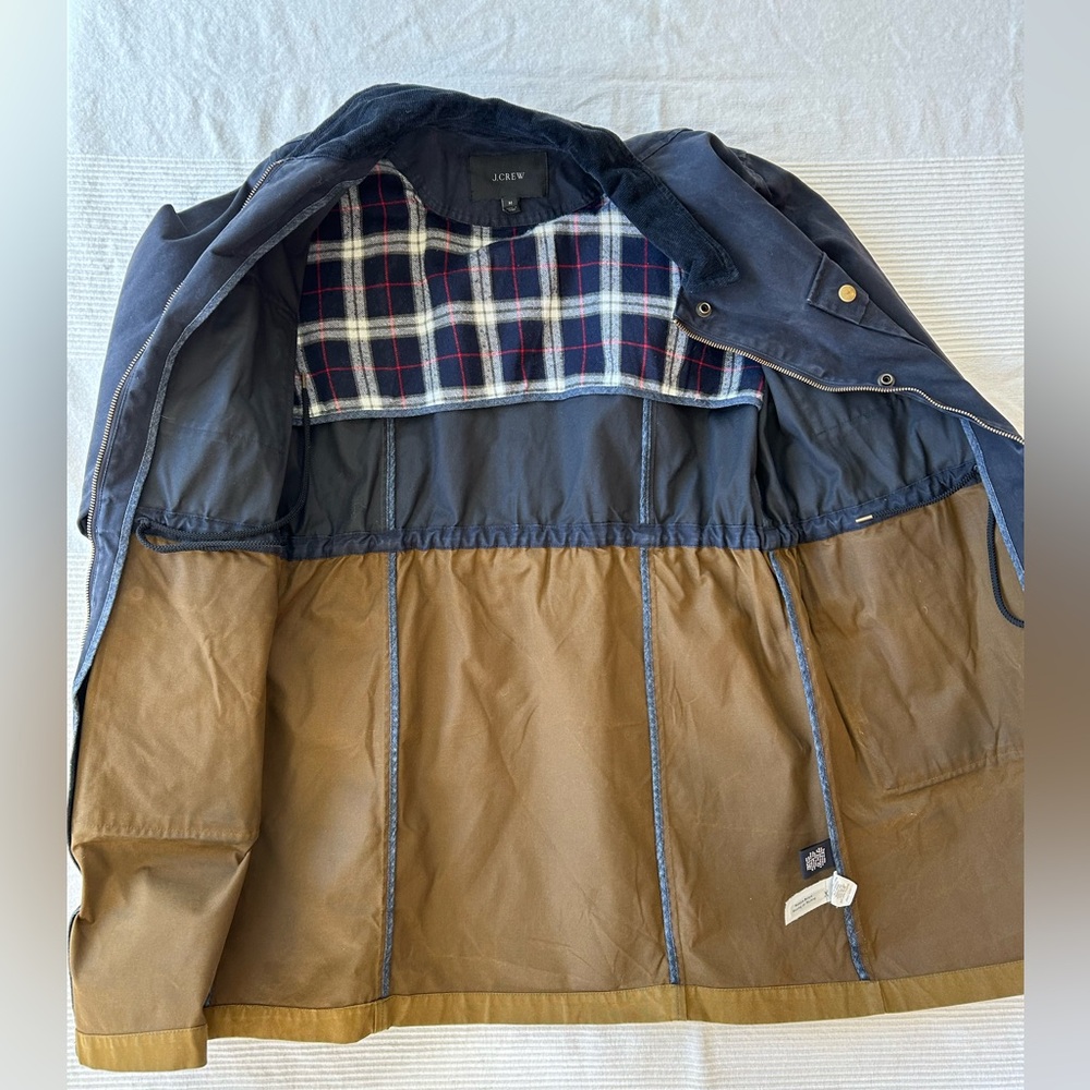 J. Crew Long Colorblock Field Jacket - Picture 6 of 14